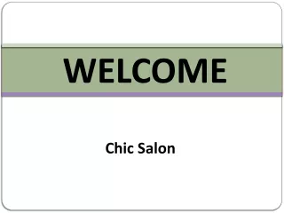 welcome