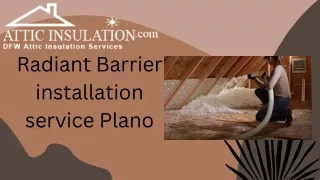 Radiant Barrier installation service Plano (1)