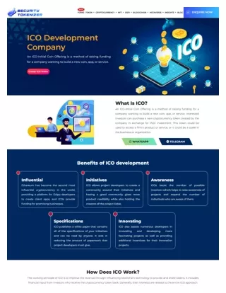ICO Development Company | How to Create Your Own ICO Platform?