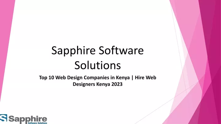 sapphire software solutions