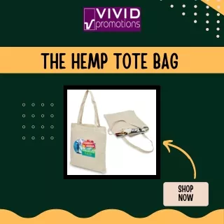 Get Hemp Shopping Bags Wholesale | Vivid Promotions