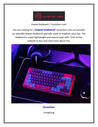 Kawaii Keyboard | Dustsilver.com