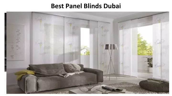 best panel blinds dubai