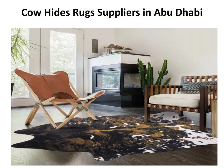 cow hides rugs suppliers in abu dhabi