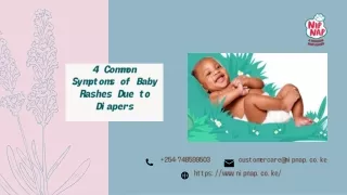 4 Common Symptoms of Baby Rashes Due to Diapers