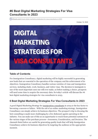 dihook.com-6 Best Digital Marketing Strategies For Visa Consultants In 2023