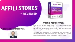 AFFILI STORES - REVIEWED