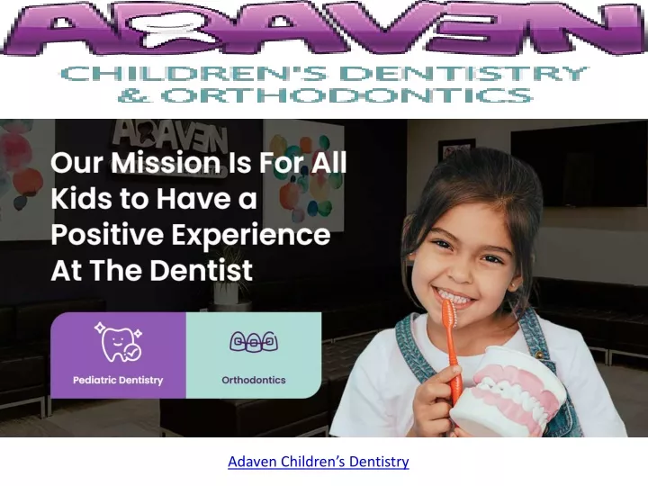 adaven children s dentistry