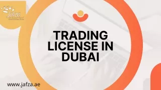 Trading License In Dubai