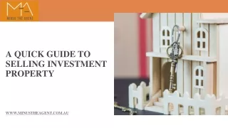 A Quick Guide to Selling Investment Property
