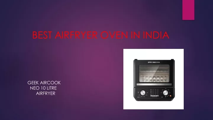 best airfryer oven in india