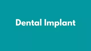 Dental implant in dubai