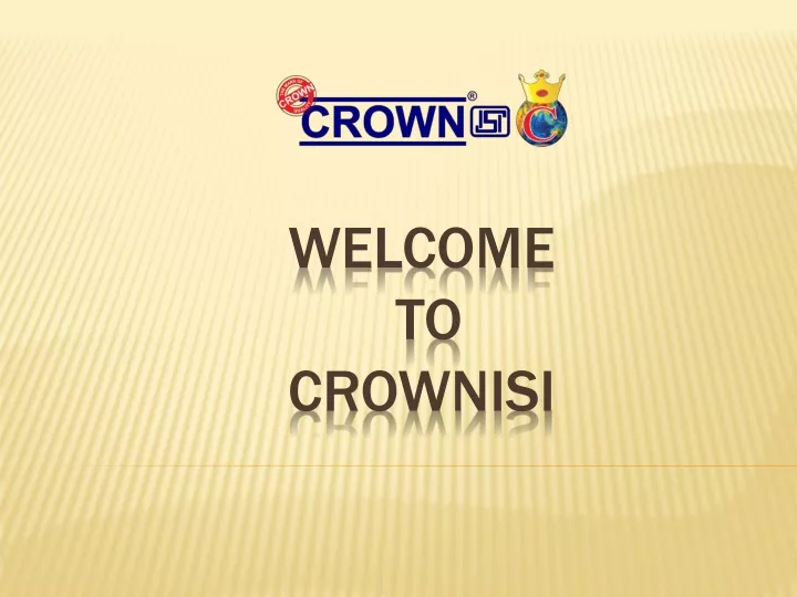 welcome to crownisi