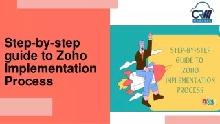 Step-by-step guide to zoho implementation process