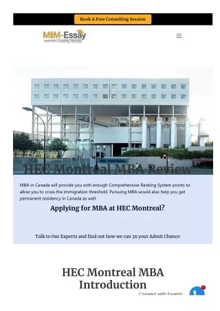 www-mim-essay-com-hec-montreal-mba-review-
