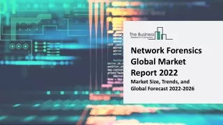 network forensics global market report 2022