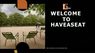 welcome to haveaseat