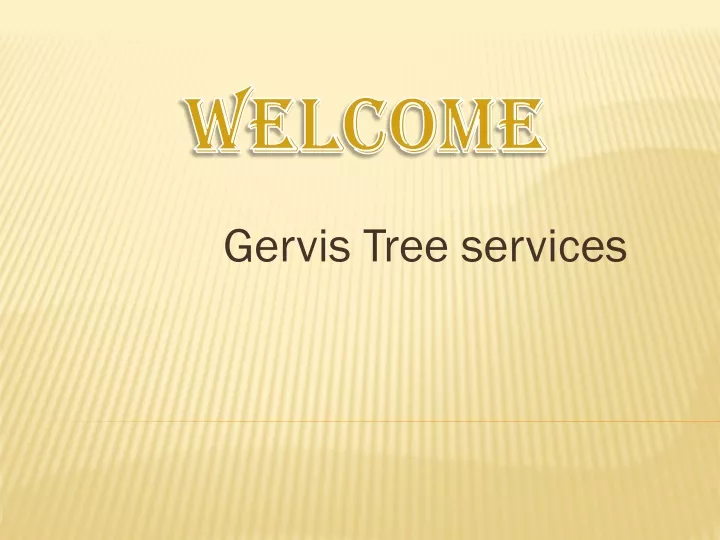 gervis tree services