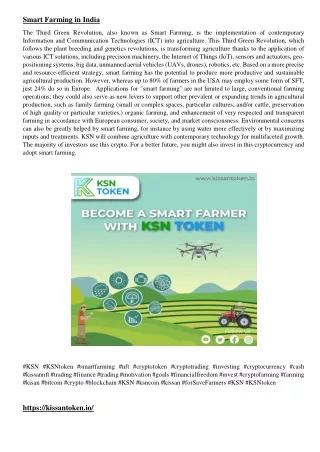 smart farming in india