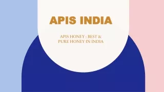 APIS INDIA- Pure honey online in India