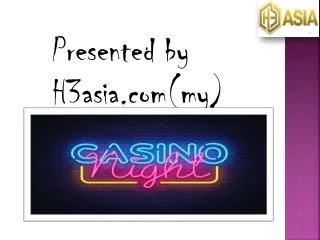 Play the Malaysia Online Betting with h3asia.com
