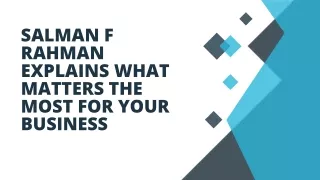 salman f rahman explains what matters the most