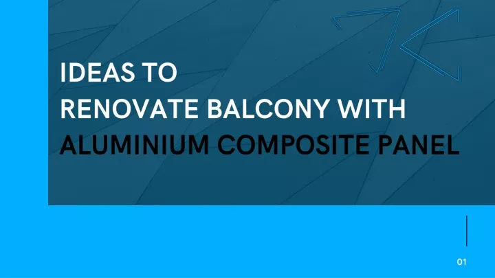 ideas to renovate balcony with aluminium