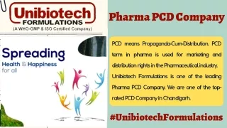 pharma pcd company