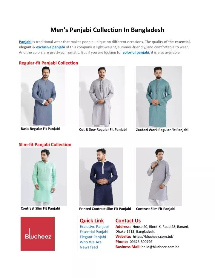 men s panjabi collection in bangladesh