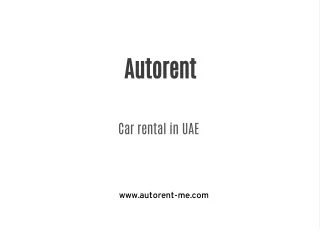 autorent