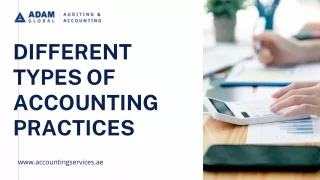 Different types of accounting practices