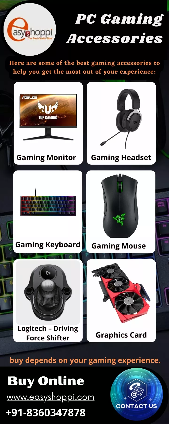 pc gaming accessories