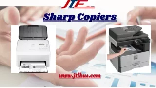 No.1 Sharp Copiers for sale at JTF Business Systems