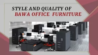 A modern office furniture for your business