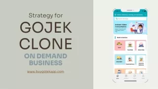Gojek Clone App - On-Demand Business