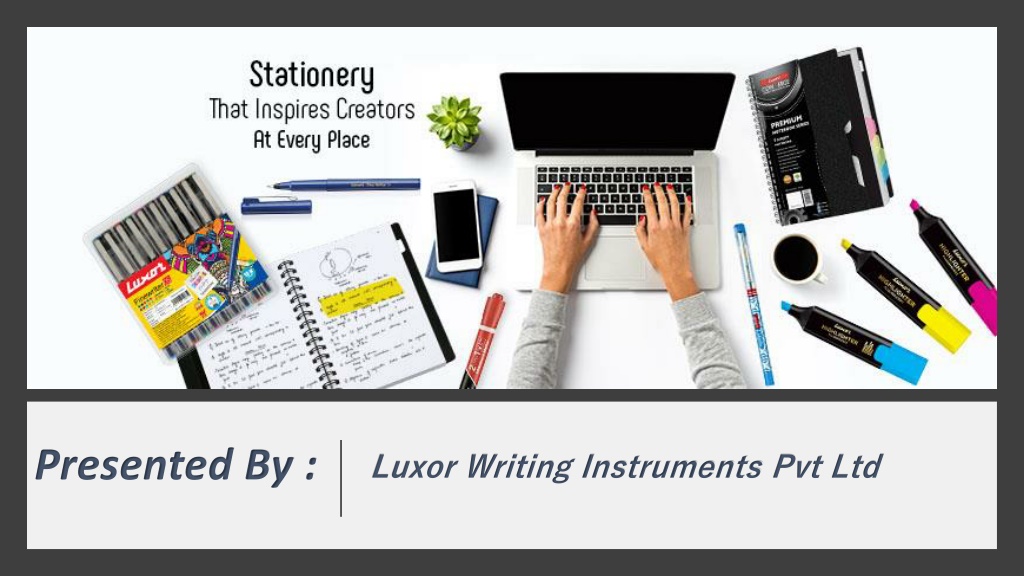 Writing Instrument Companies PPT - Luxor Writing Instruments company PowerPoint Presentation, free ...