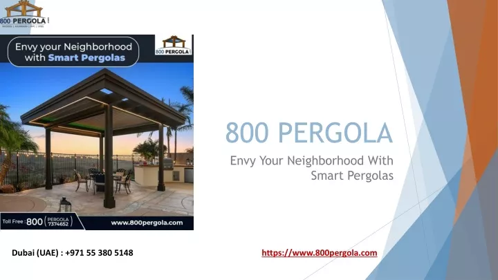 800 pergola