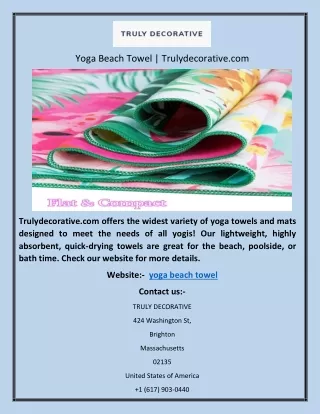 yoga beach towel trulydecorative com