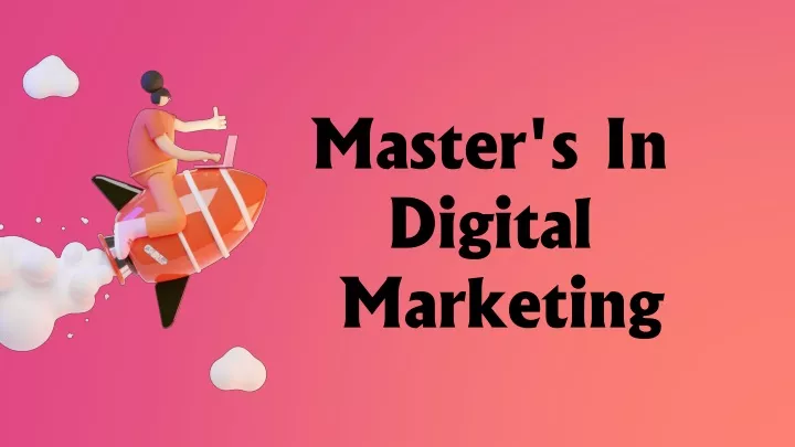 master s in digital marketing