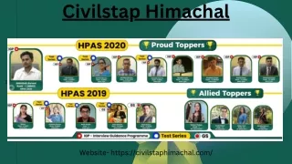 Civilstap Himachal Best Institute