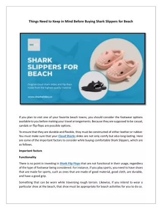 Best Shark Slides | Original Cloud Sharks Slides & Flip Flops