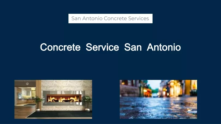 concrete service san antonio