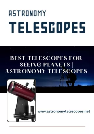 best telescopes for seeing planets astronomy