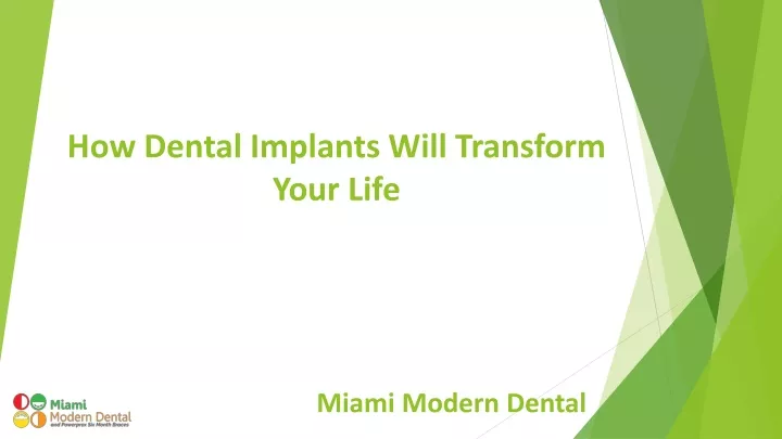 how dental implants will transform your life
