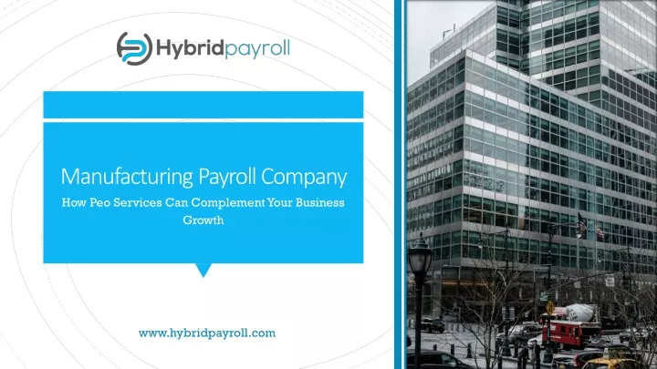 manufacturing payroll company