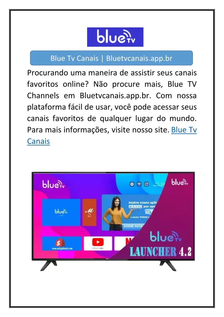 blue tv canais bluetvcanais app br