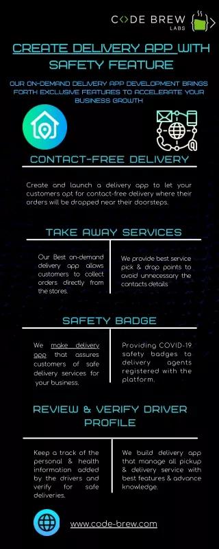 All In One Delivery App Builder Solution | Code Brew Labs
