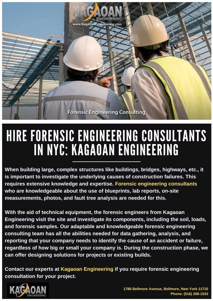 hire forensic engineering consultants