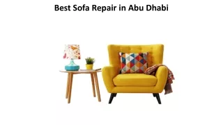 best sofa repair in abu dhabi