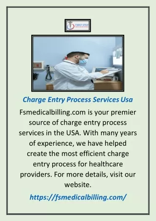 charge entry process services usa
